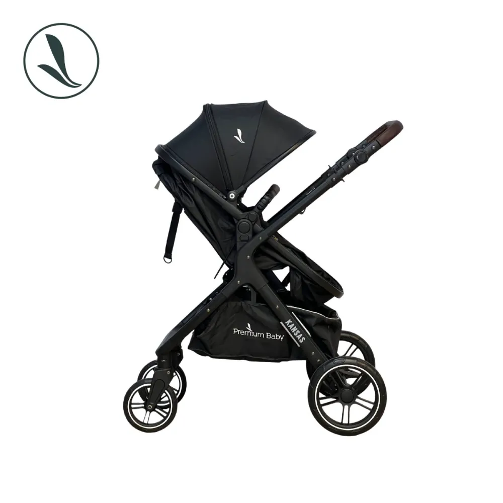 Travel System Kansas Black 3 em 1 — foto 1 de 3